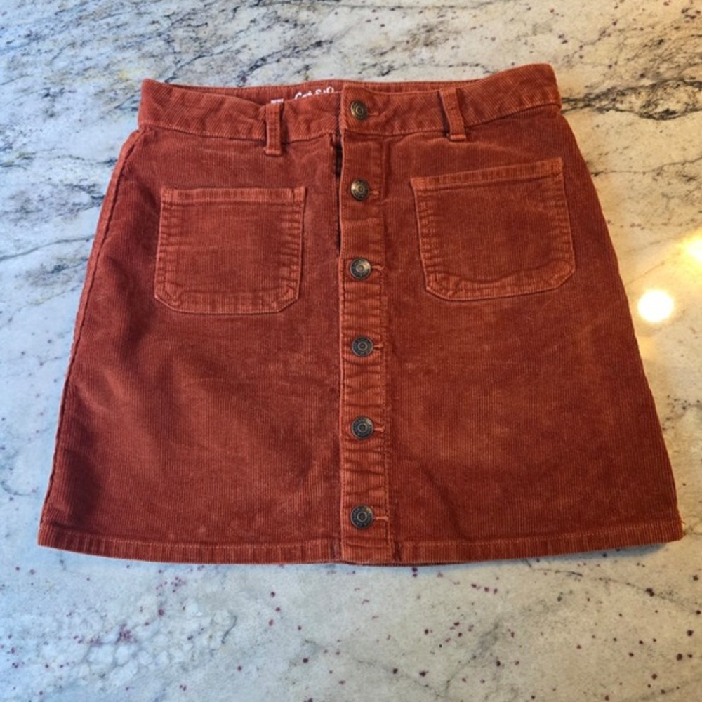 Cat and Jack girls xl‎ 14 corderoy rustic Skirt